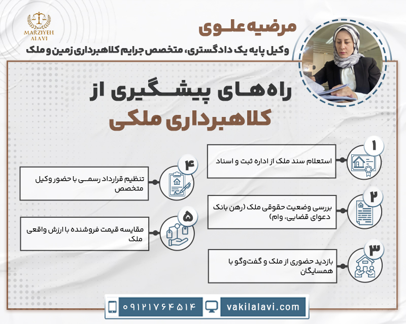 راههای پیشگیری از کلاهبرداری ملکی