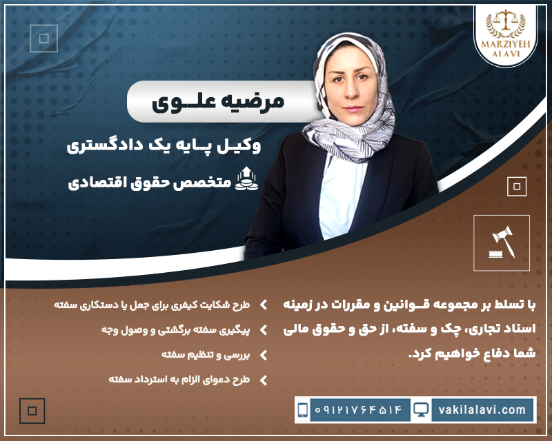 متخصص حقوق اقتصادی